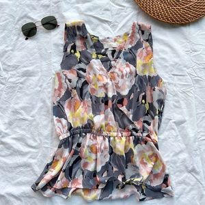 Floral Loft Tank Top Medium